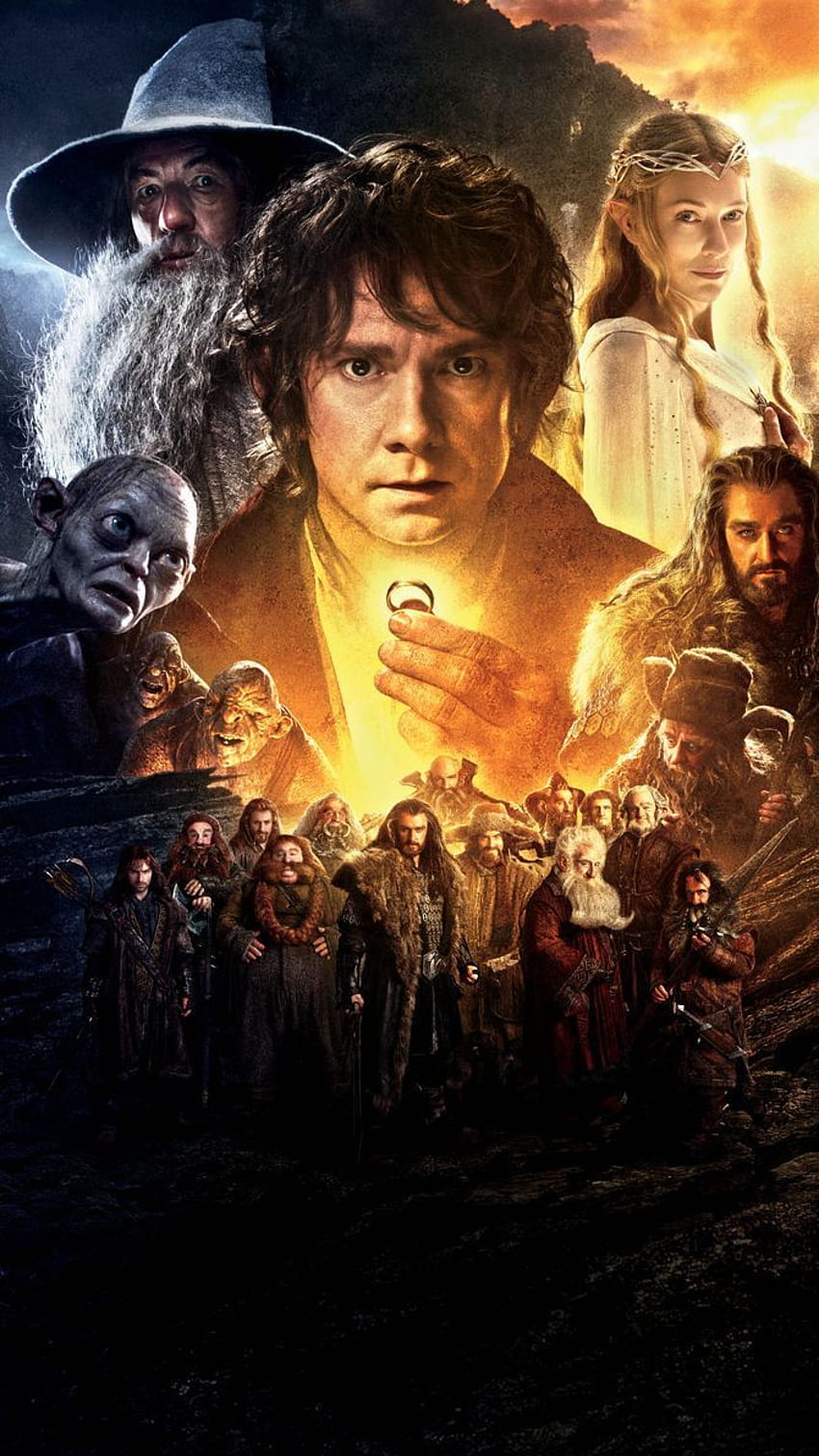 ホビット 思いがけない冒険 (2012) 電話 . 映画マニア。 ホビットの思いがけない旅, Journey 2012, The hobbit HD電話の壁紙