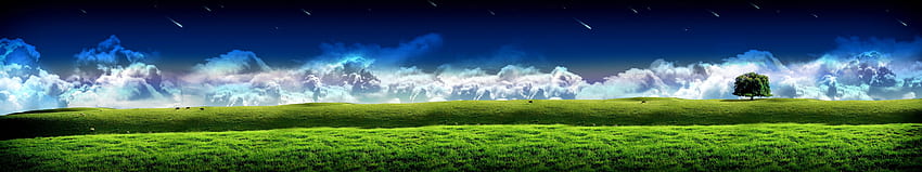 Dreifach . Triple Screen Pixar, Triple Monitor Runway und AMD Triple Monitor, 7680 x 1440 Skyrim HD-Hintergrundbild
