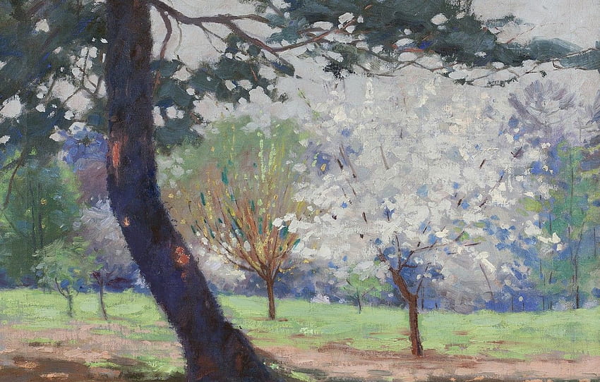 nature, 1914, Early Spring, Mary Reid for HD wallpaper