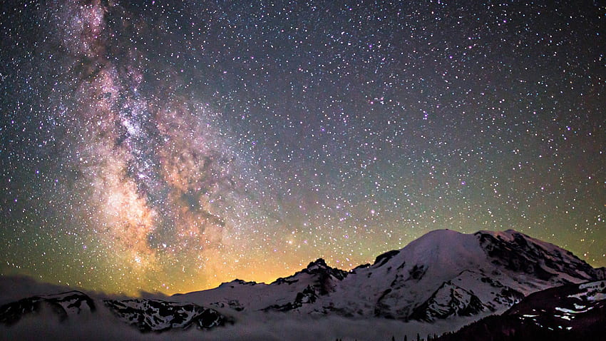 Amazing Milky Way HD wallpaper