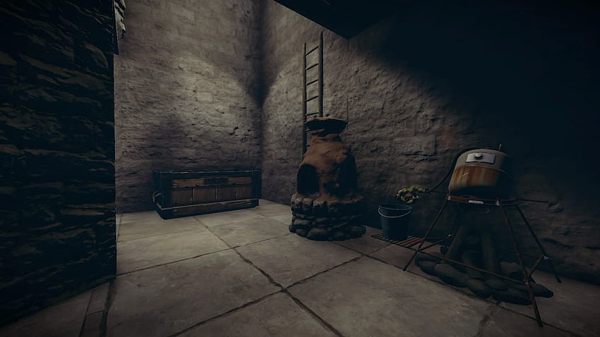 Brązowy piec na drewno, Rust (gra), Steam (oprogramowanie), survival, dom Tapeta HD