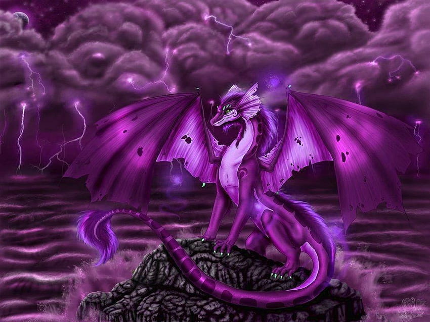 Purple Dragons, Cool Purple Dragon HD wallpaper | Pxfuel