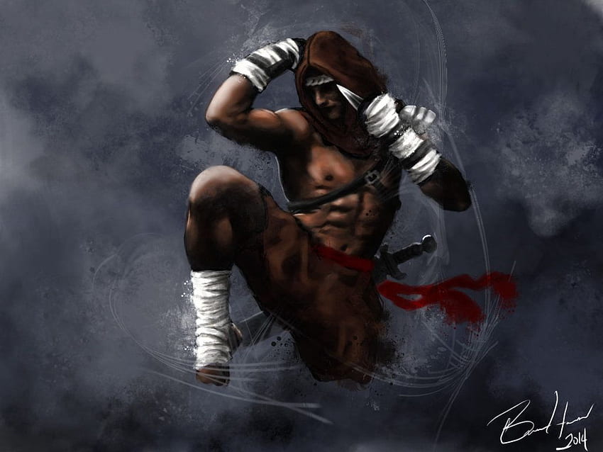 Assassin's Creed Muay Thai HD-Hintergrundbild