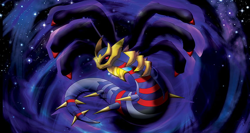 Giratina (pokemon) - Yukinerashi - Digital Art, Fantasy