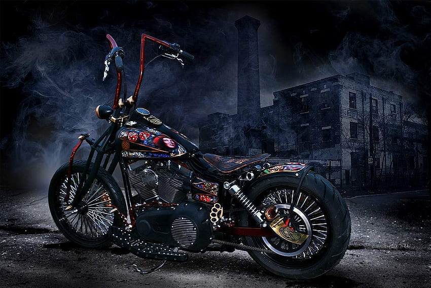 Harley Davidson Dyna Street Bob Dark Custom , Informations, Harley-Davidson Street Bob HD wallpaper