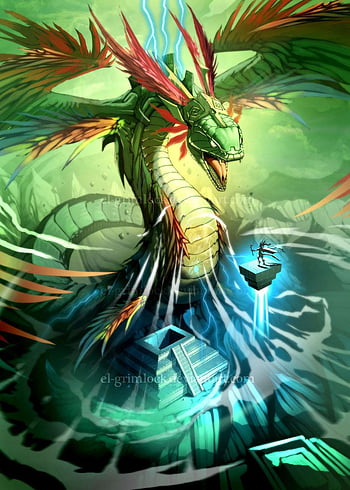 quetzalcoatl (fate and 1 more) drawn by yodaka002 | Danbooru