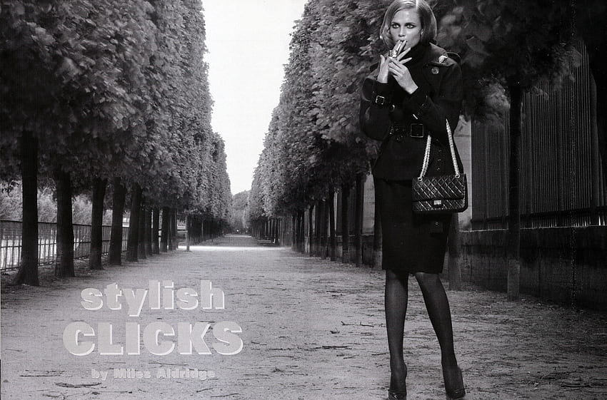 Stylish Clicks 01, miles aldridge, fashion, vogue italia, vogue, editorial, natasha poly HD wallpaper
