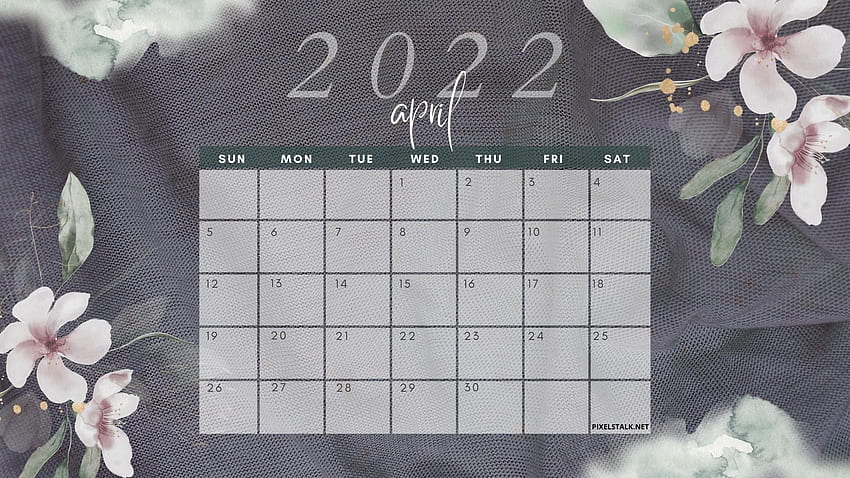 April 2022 Calendar HD wallpaper  Pxfuel