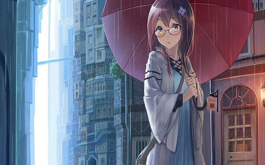 Anime Rain, Anime Rainy Day HD wallpaper | Pxfuel