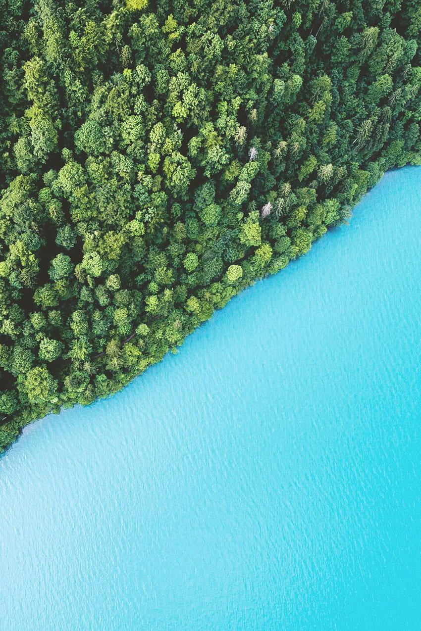 lagunavibe: 「スイス、ブリエンツ湖」。 自然 , ドローン撮影, 鳥瞰図 HD電話の壁紙
