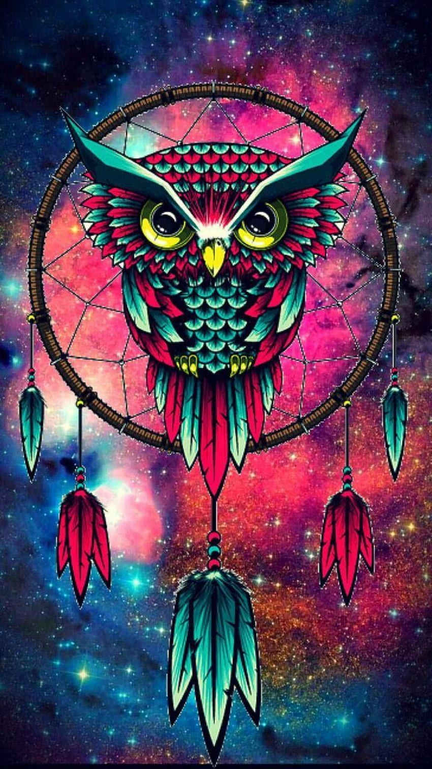 Owl . Owl , Dreamcatcher , Owl Dream, Cute Chevron Owl HD phone wallpaper