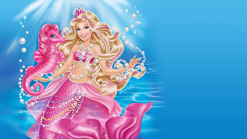 Barbie İnci Prenses - Barbie Deniz Kızları HD duvar kağıdı