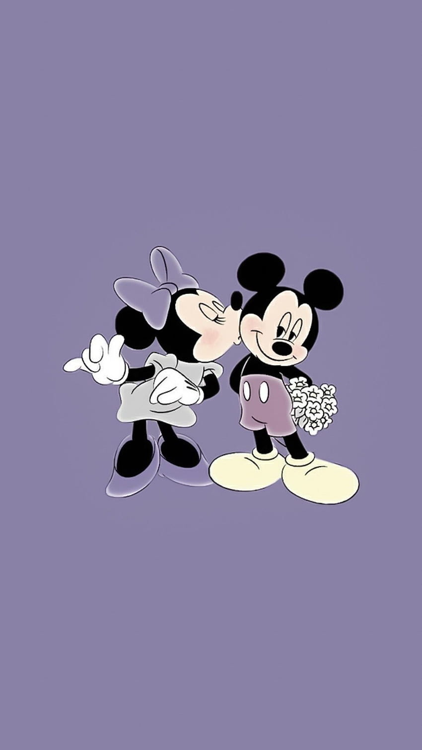 Mickey and Minnie mouse disney cartoon love HD phone wallpaper  Peakpx
