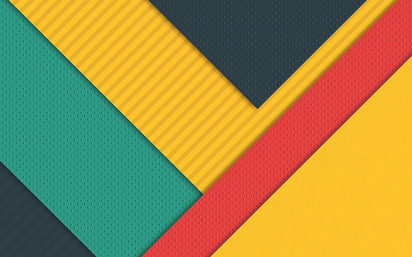 material design, , 3D geometric textures, colorful backgrounds, geometric art, creative, geometric shapes, artwork, abstract art, colorful lines HD wallpaper
