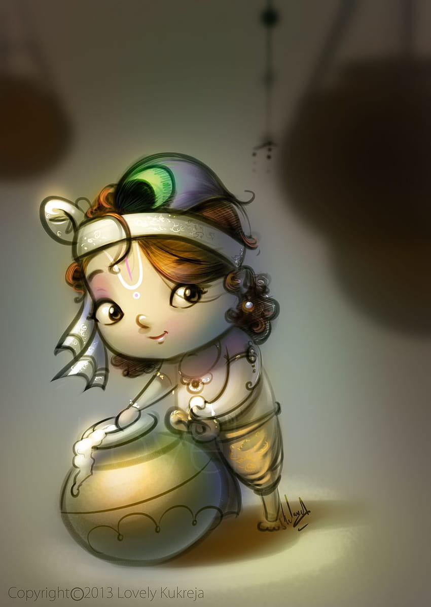 oooo super cute.Shri Krishna.!. Lord krishna , Cute krishna, Little krishna HD phone wallpaper