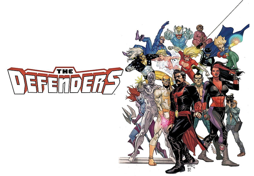 Fearless Defenders - Marvel Comics Francis Leinil Yu, The Defenders HD wallpaper