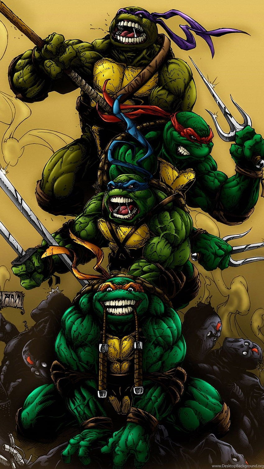 Teenage Mutant Ninja Turtles iPhone 6s Background HD phone wallpaper