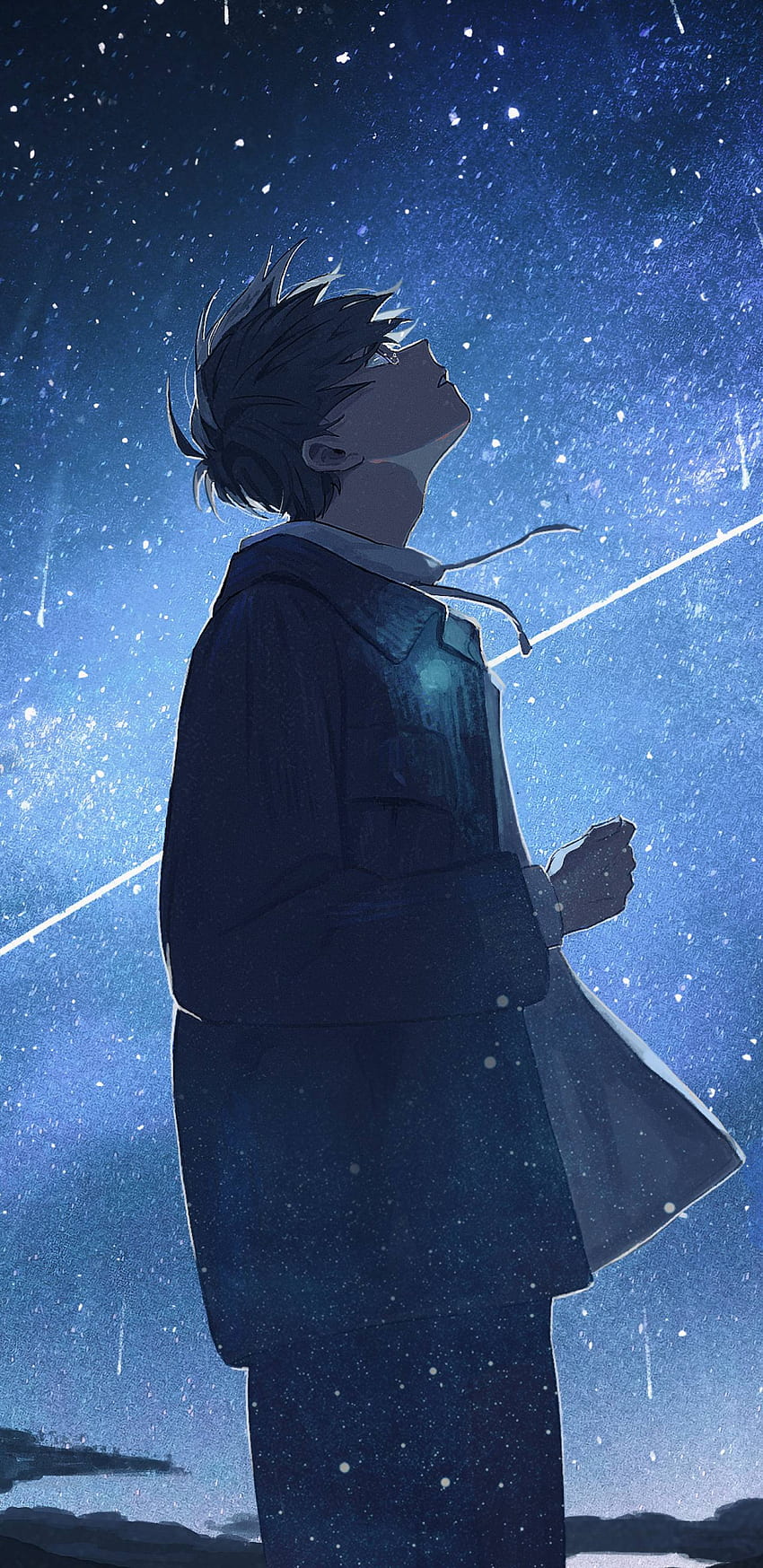 Anime Galaxy Aesthetic Art Sad Crying Japan Space Stars - Cute Aesthetic  Background PNG Image | Transparent PNG Free Download on SeekPNG