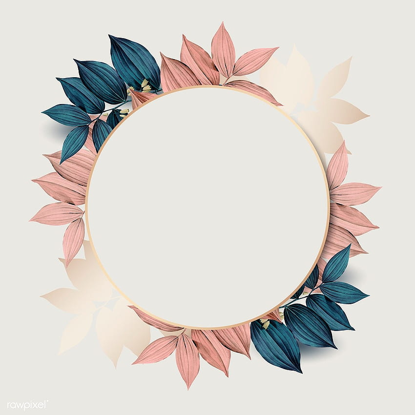Vector background pattern, Circle Flower HD phone wallpaper