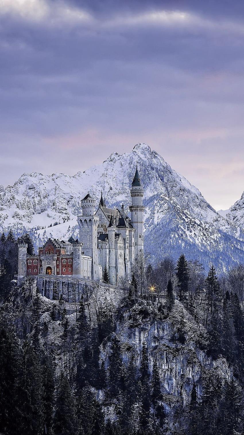 castello di neuschwanstein, baviera Sfondo del telefono HD