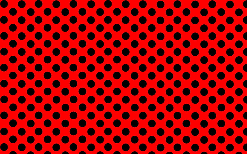 Gepunktet . Gepunkteter Schweizer Hintergrund, Polka Dotted und Dotted, Red Dot HD-Hintergrundbild