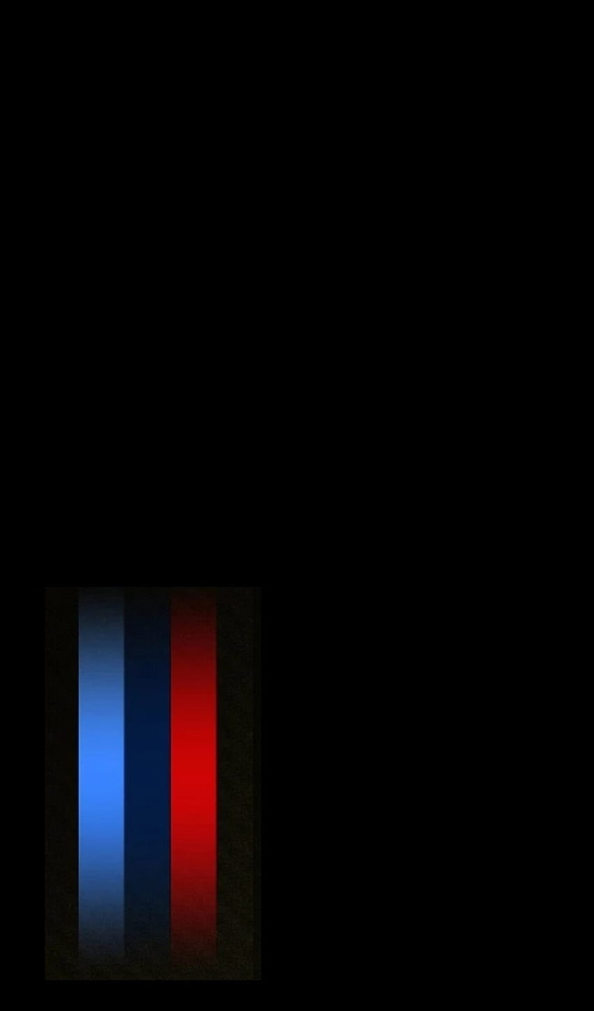 BMW M Fade, rojo, azul, negro fondo de pantalla del teléfono