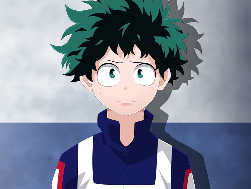 Wallpaper anime, izuku midoriya, fire power, art desktop wallpaper, hd  image, picture, background, de6d81 | wallpapersmug