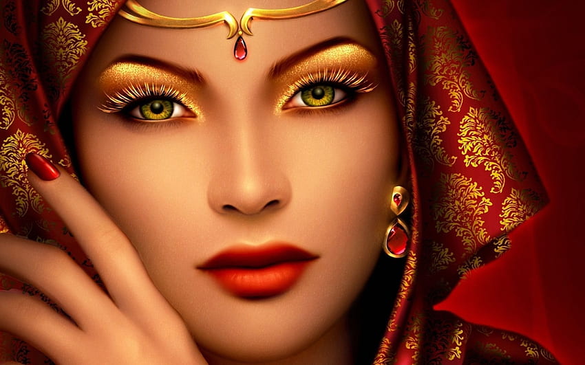 Wanita India yang cantik, wanita India, India, wanita, cantik Wallpaper HD