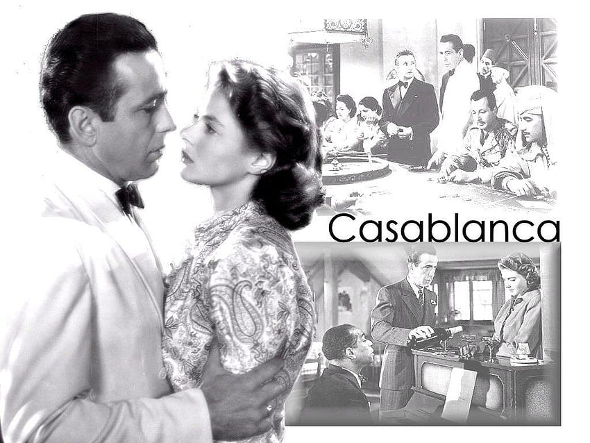 Casablanca - Humphrey Bogart HD wallpaper