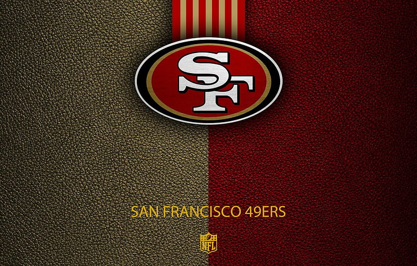 Лого на 49er, лого на San Francisco 49ers HD тапет