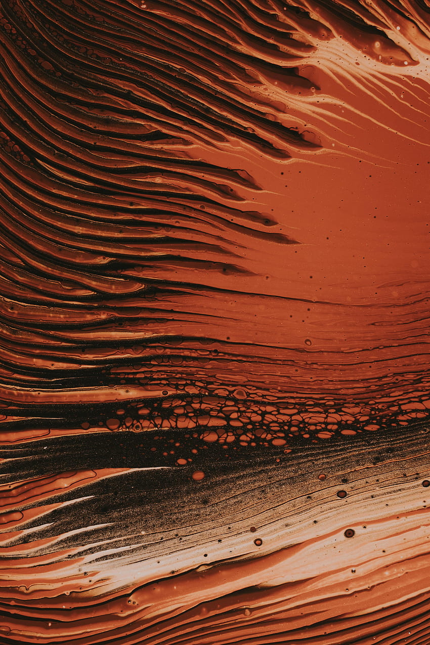 Abstract, Paint, Brown, Stripes, Streaks HD phone wallpaper