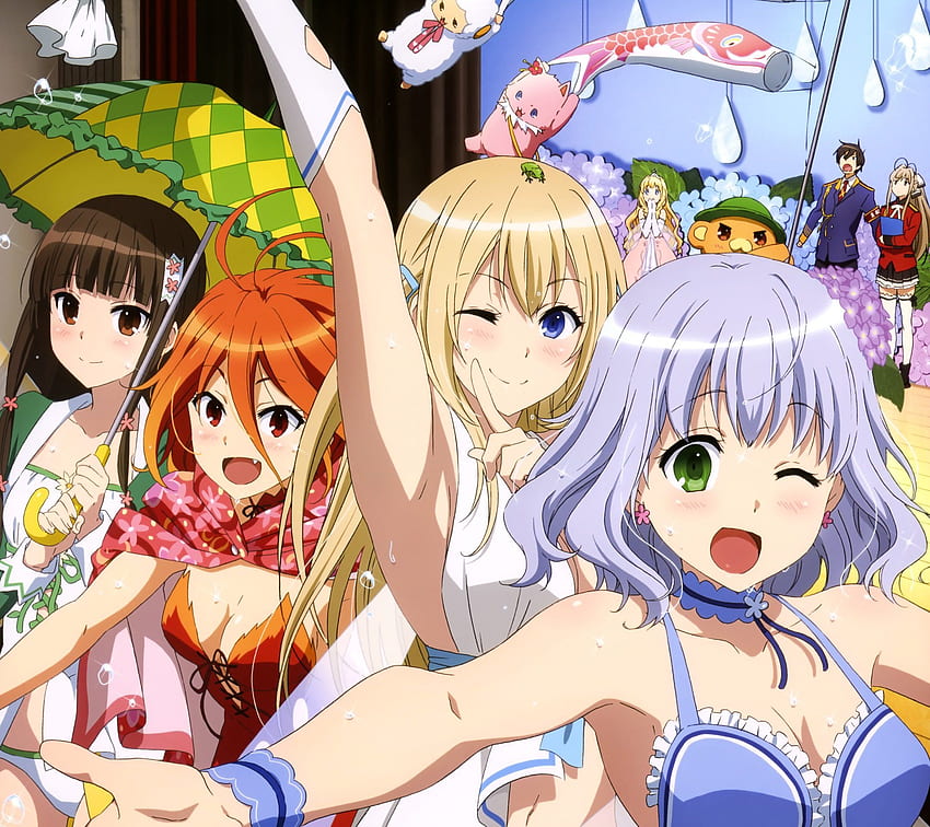 Amagi Brilliant Park anime for iPhone and android devices HD wallpaper