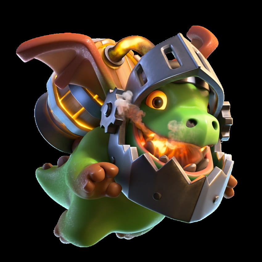 Inferno Dragon. Clash of Clans HD phone wallpaper