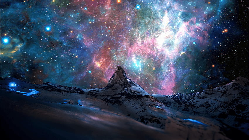Digital Universe Colorful Space & Universe, Amazing Universe HD wallpaper