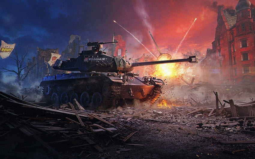 World Of Tanks, War, Destruction, Explosion, 1440X900 Tanks HD wallpaper