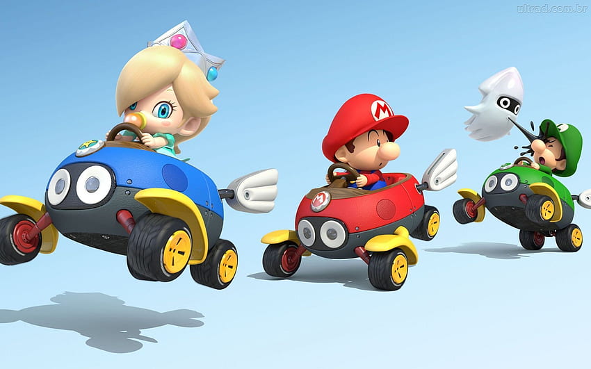 Mario Kart Background, Mario Kart 7 HD wallpaper