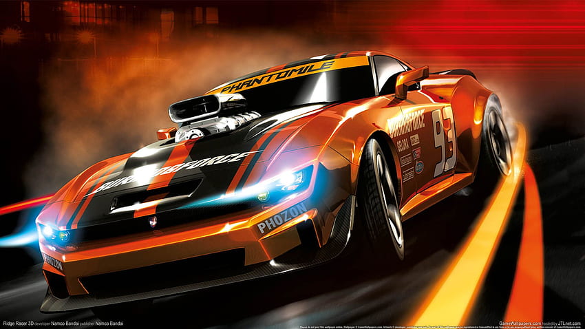 Ridge Racer 3D 04, Juego 3D fondo de pantalla