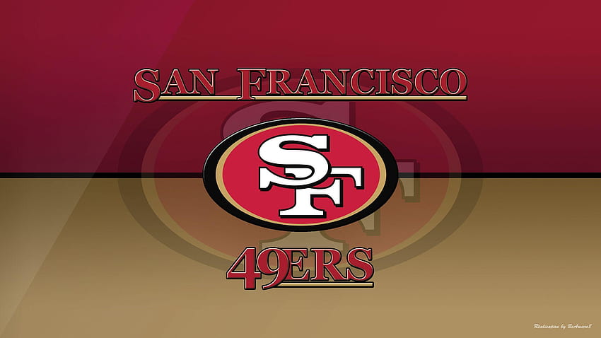 San Francisco 49ers logo, American football club, winter concepts, NFL, San  Francisco 49ers ice logo, HD wallpaper