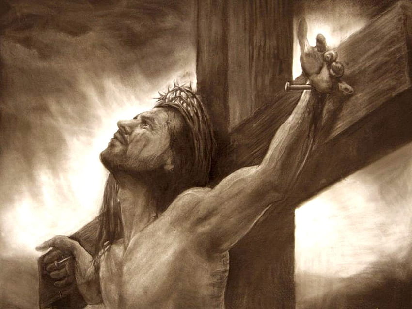 イエス・キリストの磔刑、イエス・オン・ザ・クロス 高画質の壁紙