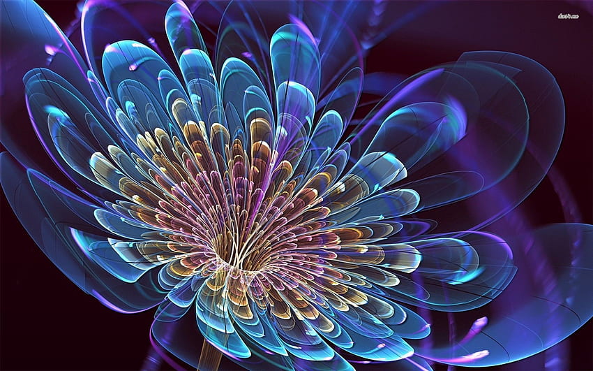 Translucent flower - Abstract HD wallpaper | Pxfuel