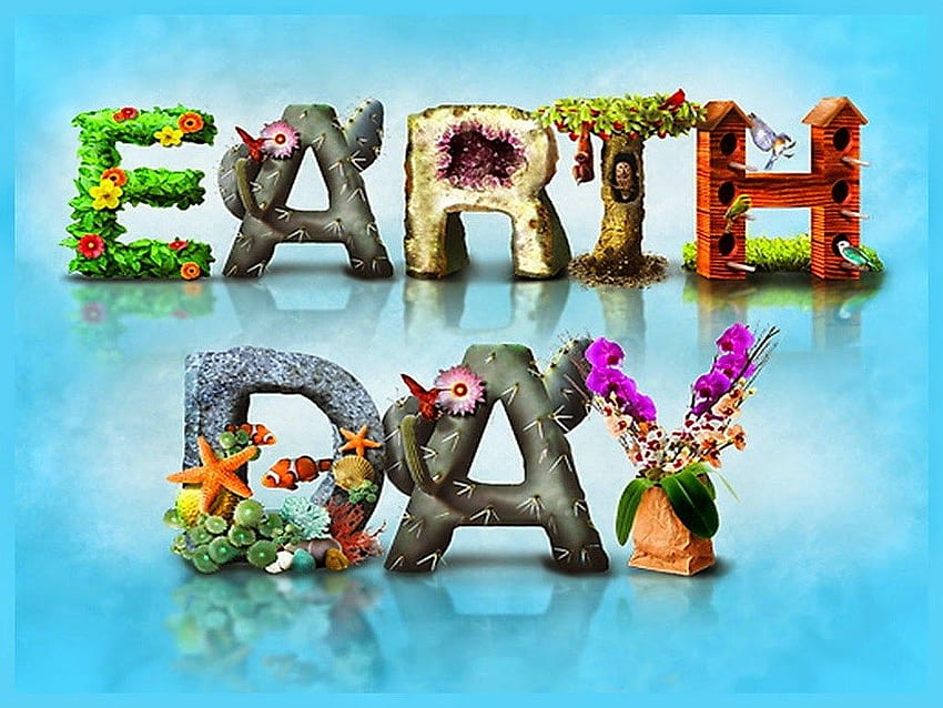 Of Happy Earth Day HD wallpaper