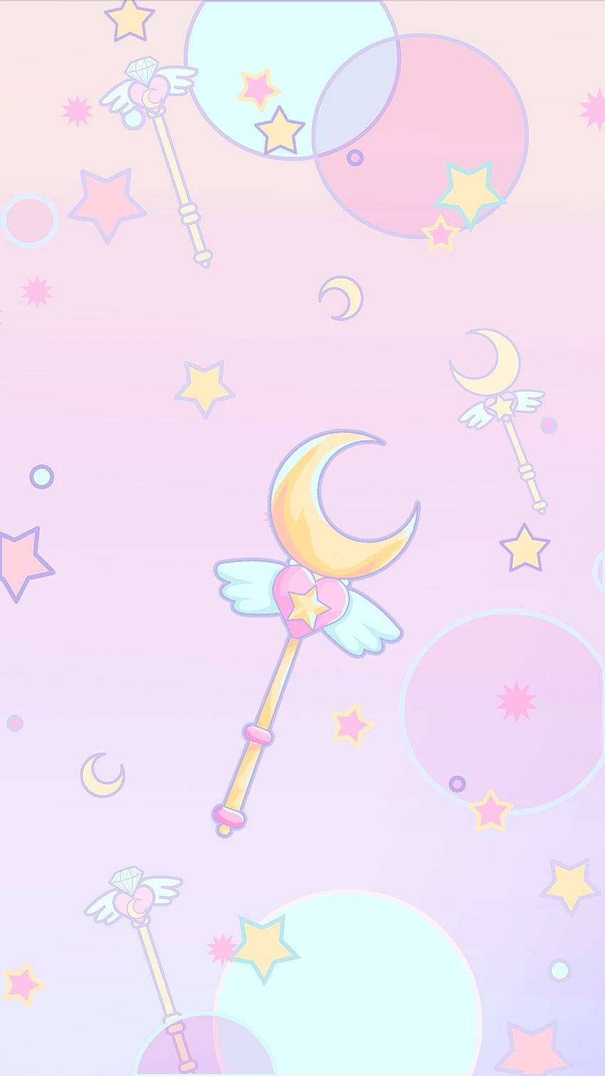 Lisa Young sur Pastel Kawaii. Art de Sailor Moon, Sailor Moon, Esthétique de Sailor Moon, Sailor Moon Rose Fond d'écran de téléphone HD