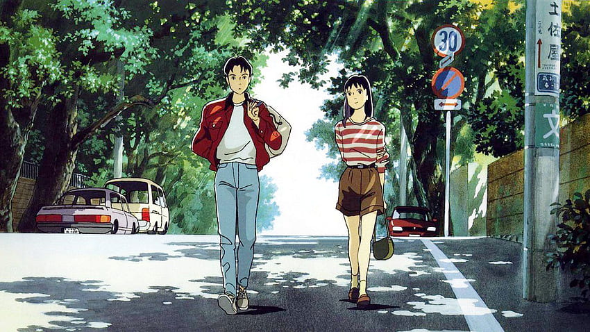Ghibli. Przewodnik po filmach anime, scenerie ogrodowe Studio Ghibli Tapeta HD
