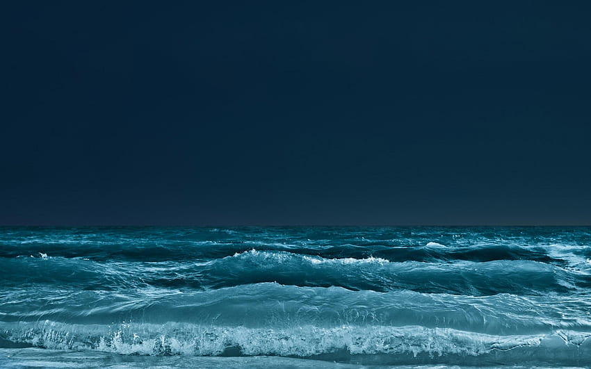 Dark Sea ., Dark Ocean Storm HD wallpaper