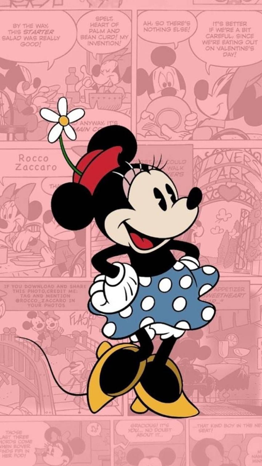 Minnie Mouse by Iasiay - 6c now. Browse millions of. Mickey mouse , Mickey mouse iphone, Mickey mouse art, Classic Mickey and Minnie HD phone wallpaper