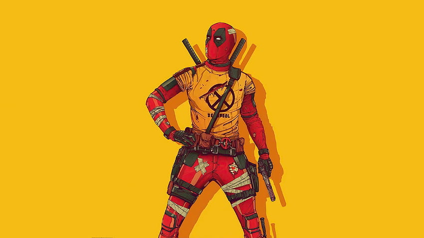 Deadpool, neues Kostüm, 2020, Fankunst HD-Hintergrundbild