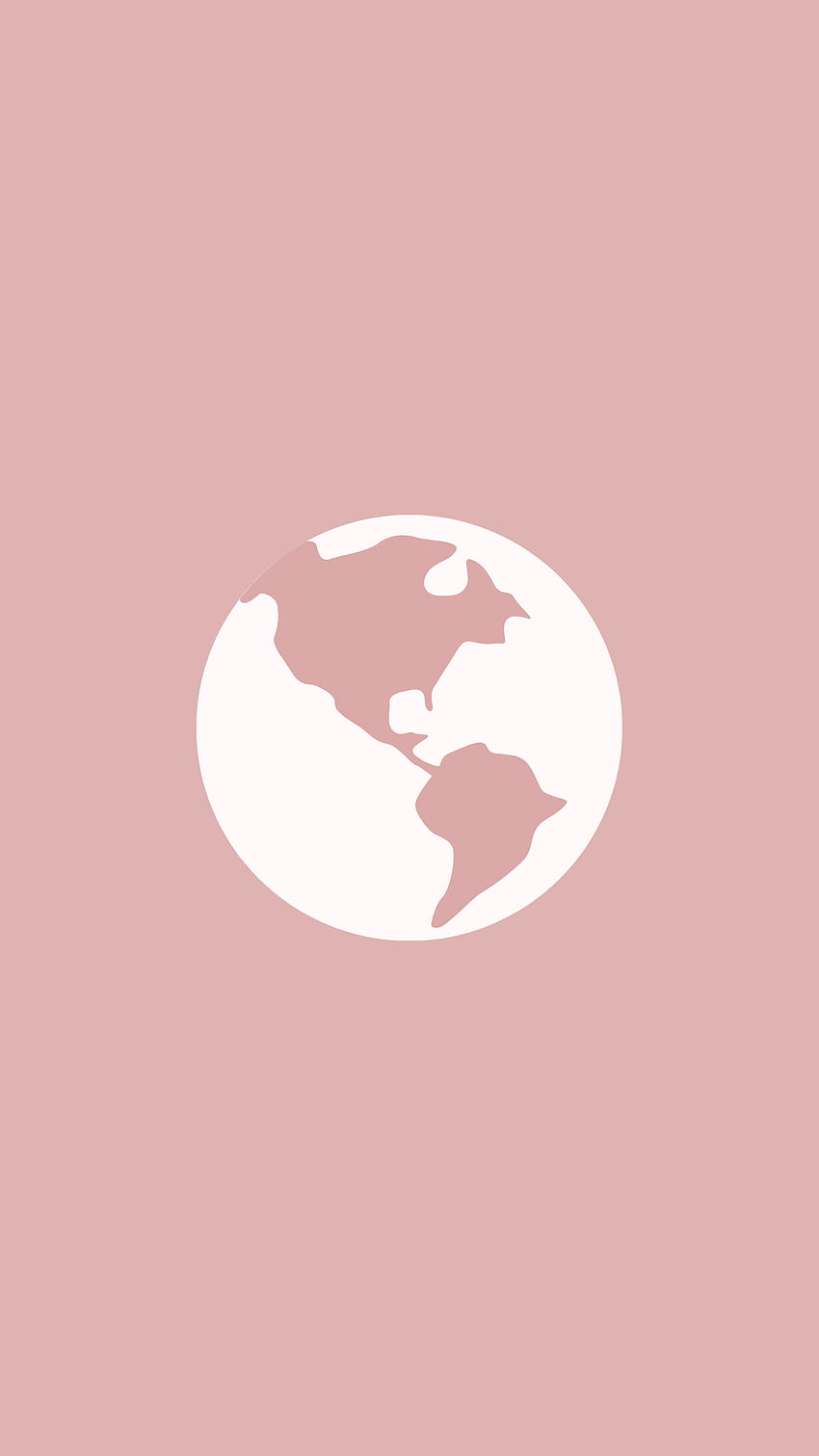 capa de destaque minimalista do instagram blush rosa • viagem • . Ícone de app, bonitos, Ideias instagram Papel de parede de celular HD