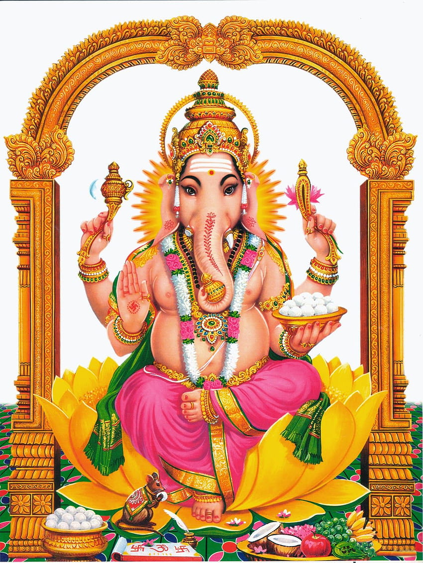 indian_hindu_god_lord_karpaga_selva_vinayagar_pillaiyarpatti_pillaiyar__high_resolution__wallpap. Pillayar, Vinayagar, Dio, Vinayager Sfondo del telefono HD