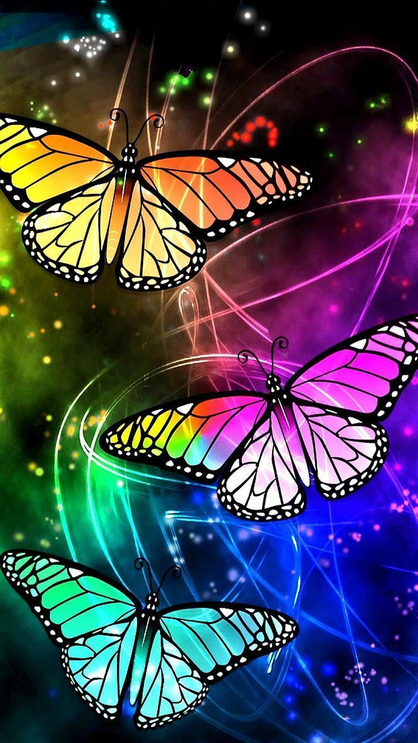Es ist ein buntes Leben. Butterfly , Butterfly background, Butterfly, Cool Butterfly HD phone wallpaper