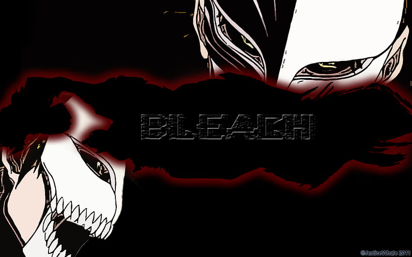 Hollow ichigo, bleach, black, ichigo, anime, hollow, red, cool ...